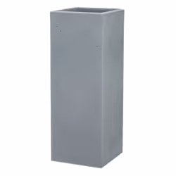 Scheurich C-Cube Long 240, Kit de plantation en pot, Autonome, Plastique, Gris, Carré, Extérieure