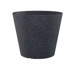 Scheurich Coneo 242, Kit de plantation en pot, Autonome, Plastique, Noir, Rond, Extérieure