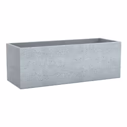 Scheurich C-Cube Long 240, Kit de plantation en pot, Autonome, Plastique, Gris, Rectangle, Extérieure