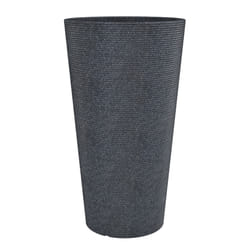 Scheurich Coneo High 243 Extérieure Kit de plantation en pot Autonome Plastique Noir