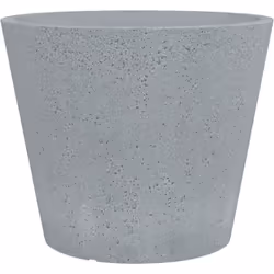 Scheurich C-Cone 30, vase/pot de fleurs/pot de plantes, rond, en plastique couleur : Stony Grey, 28.5 cm de diamètre, 24.3 cm ...
