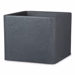 Scheurich Alea 140, Kit de plantation en pot, Autonome, Plastique, Noir, Granit, Carré, Extérieure