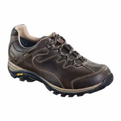 Matériau : Cuir nubuck ciré · Doublure Gore-Tex · Assise plantaire AIR-ACTIVE® · Semelle : Urban Walker de Vibram® · Poids : ...