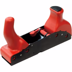Handhobel RALI 220 Monoblock Corps d'outil en métal Poignées en plastique Semelle d'Hobby légère, position fixe, non réglable ...