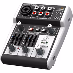 Behringer X302USB table de mixage audio 5 canaux