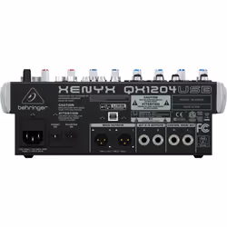 Behringer QX1204USB table de mixage audio 12 canaux