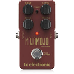 TC Electronic MOJOMOJOOVERDRIVE pédale d'effets Pédale de volume Noir, Marron, Gris