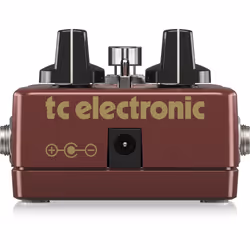 TC Electronic MOJOMOJOOVERDRIVE pédale d'effets Pédale de volume Noir, Marron, Gris