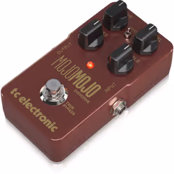TC Electronic MOJOMOJOOVERDRIVE pédale d'effets Pédale de volume Noir, Marron, Gris