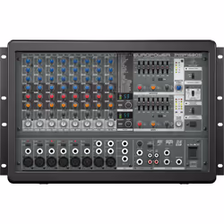 Behringer PMP1680S, 10 canaux, Grille de montage, 1050 W, Noir