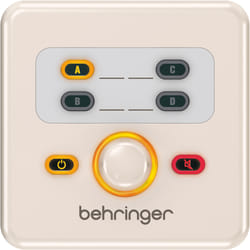 Behringer EUROCOM CP6000EU télécommande Avec fil Acoustique Appuyez sur les boutons