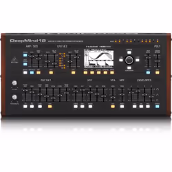 Behringer Deepmind 12D Synthétiseur analogue Noir