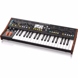 Behringer Deepmind 6, Synthétiseur analogue, Choeur, Délai, Flanger/Traitement du signal numérique (DSP), Phaser, Réverbérati ...