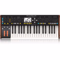 Behringer Deepmind 6 Synthétiseur analogue 37 Noir, Blanc