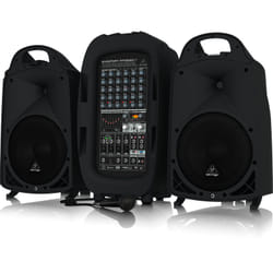 Behringer PPA2000BT systeme de sonorisation Système d'adresse publique autoportant 2000 W Noir