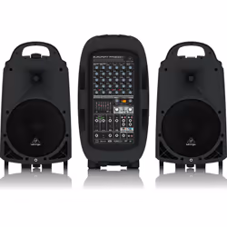 Behringer PPA2000BT systeme de sonorisation Système d'adresse publique autoportant 2000 W Noir