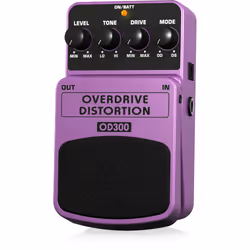 Behringer OD300 pédale d'effets Violet, Noir