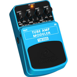 Behringer TM300 pédale d'effets Noir, Bleu