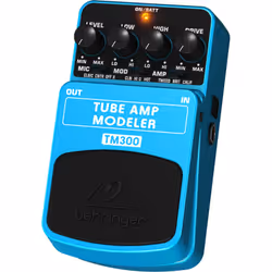 Behringer TM300 pédale d'effets Noir, Bleu