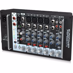 Behringer PMP500MP3 table de mixage audio 8 canaux Noir