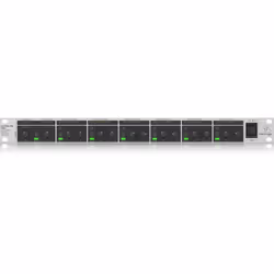 Behringer MX882 V2, 8 canaux, Grille de montage, 15 W, Noir, Gris, Métallique