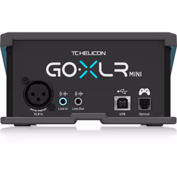 TC-Helicon GO XLR Mini 10 - 20000 Hz Noir - Vue supplémentaire 8