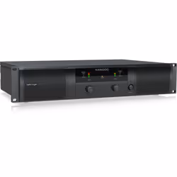 Behringer NX6000 amplificateur audio 2.0 canaux Maison Noir