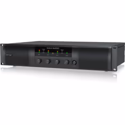 Behringer NX4-6000 amplificateur audio 4.0 canaux Spectacle/Scène Noir