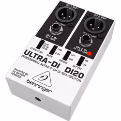 Behringer DI20, 48 V, 150 mm, 130 mm, 60 mm, 240 g