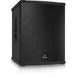 Behringer EUROLIVE B1500XP haut-parleur 2-voies Noir Avec fil