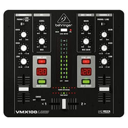 Behringer VMX100USB table de mixage audio 2 canaux Noir