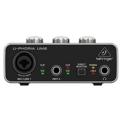 Behringer UM2 équipement de musique supplémentaire Concert/studio Préamplificateur