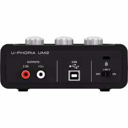 Behringer UM2 équipement de musique supplémentaire Concert/studio Préamplificateur