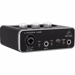 Behringer UM2 équipement de musique supplémentaire Concert/studio Préamplificateur