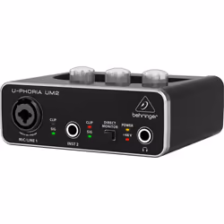 Behringer UM2 équipement de musique supplémentaire Concert/studio Préamplificateur - Vue supplémentaire 4
