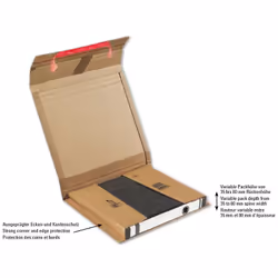 Colompac CP 050.01 (320 x 290 x 35-80), Carton, Marron, A4, 320 mm, 290 mm, 80 mm