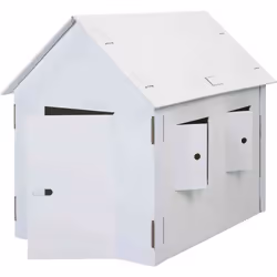 Maisonnette de jeu XXL - JOYPAC - KREUL - Carton ondulé - Montage facile - Extérieur enfant