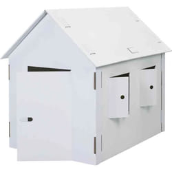 Maisonnette de jeu XXL - JOYPAC - KREUL - Carton ondulé - Montage facile - Extérieur enfant