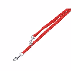 Nobby 73126-01, Chien, Laisse éducative, Rouge, Cordon, Monochromatique, Nylon