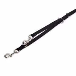Nobby 79100-05, Chien, Laisse éducative, Noir, Ruban, Monochromatique, Nylon
