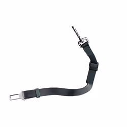 Nobby 75328, Chien, Laisse de sécurité pour ceinture de sécurité, Noir, Ruban, Monochromatique, 0,78 m