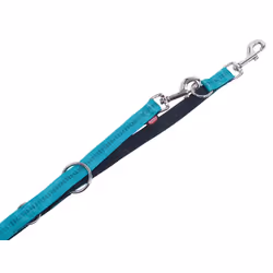 Nobby Soft Grip, Chien, Laisse éducative, Turquoise, Ruban, Monochromatique, Nylon