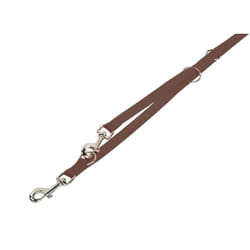 Nobby 79100-23 laisse pour chiens et chats 2 m Marron Nylon Chien Laisse éducative