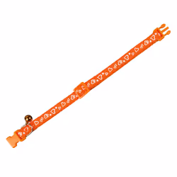Nobby 78066-04, Chat, Collier standard, Orange, Nylon, Monochromatique, 2 cm