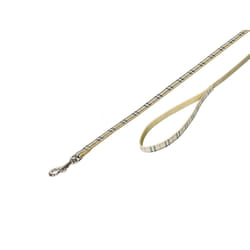 Nobby Tartan 1,2 m Beige Nylon Chien Laisse standard
