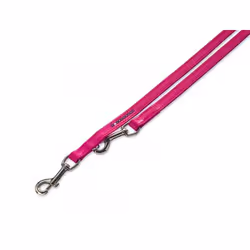 Nobby Crystal, Chien, Laisse éducative, Fuchsia, Ruban, Monochromatique, Cuir