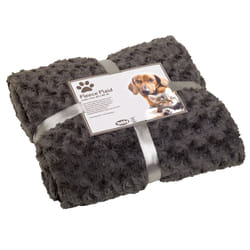 Nobby 70981-01 plaid pour chiens et chats Chat (animal) / Chien Toison, Polyester Gris