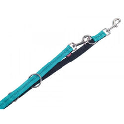 Nobby 78507-34 2 m Turquoise Nylon Chien Laisse standard