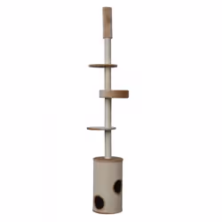 Nobby Cabo, Tour griffoir pour chat, Autonome, Beige, 38 cm, 2640 mm