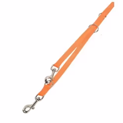 Nobby 79102-04, Chien, Laisse éducative, Orange, Ruban, Monochromatique, Nylon